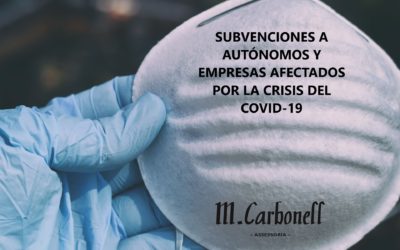 Subvenciones para autónomos, empresas y pequeñas empresas de Castalla por la COVID-19.