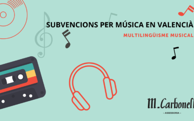 Subvencions per l’organització de concerts, festivals i CDs