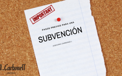 Presentación de subvenciones. ¿Qué debo saber antes de tramitar una subvención?