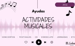 SUBVENCIONES PARA FOMENTO DE ACTIVIDADES MUSICALES 2024